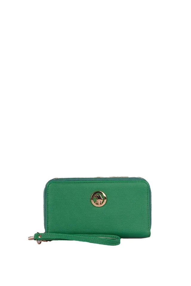 U.S. Polo Assn. Women's Leather Slim Wallet with Card Holder