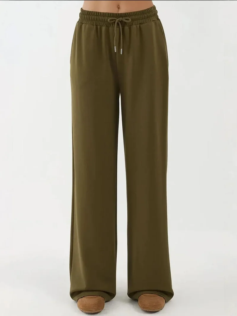 Soft Modal Wide Leg Sweatpants