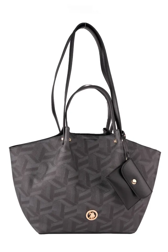 U.S. Polo Assn. Women's Large Capacity Shoulder Tote Bag