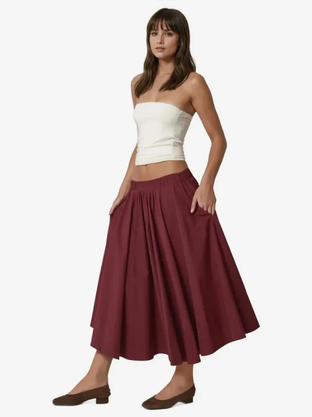 Maxi A-Line Skirt – image 5
