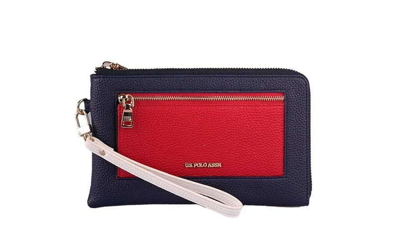 U.S. Polo Assn. Women's Leather Card Holder Wallet