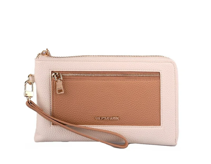 U.S. Polo Assn. Women's Leather Long Wallet Card Holder