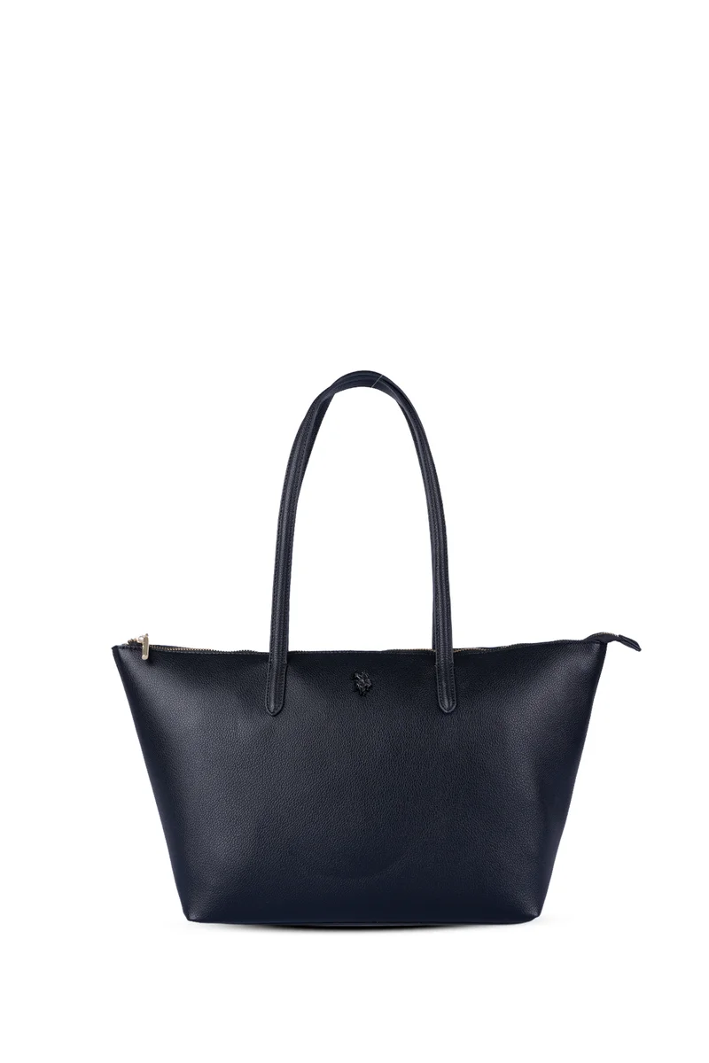 U.S. Polo Assn. Women's Large Capacity Leather Shoulder Handbag Tote