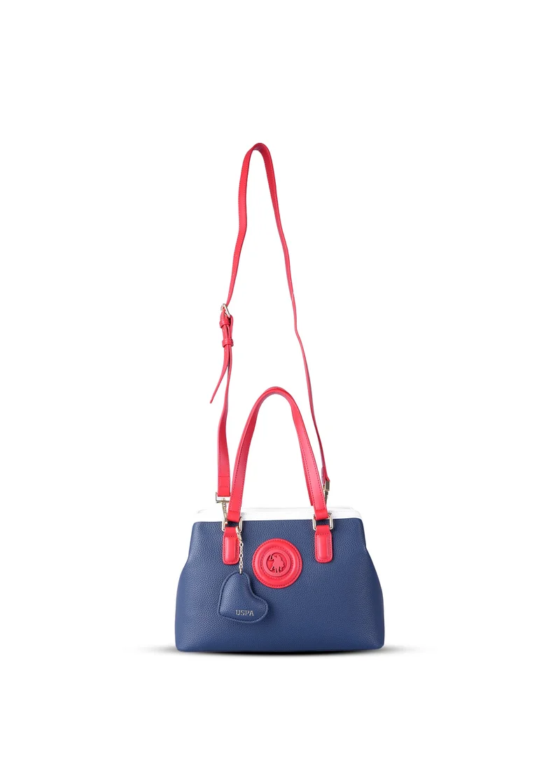 U.S. Polo Assn. Women's Leather Large Capacity Shoulder Tote Bag
