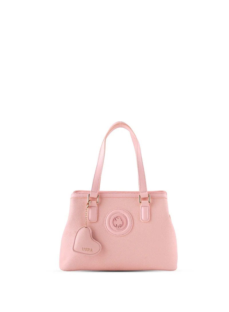 U.S. Polo Assn. Women's Leather Large Capacity Shoulder Tote Bag