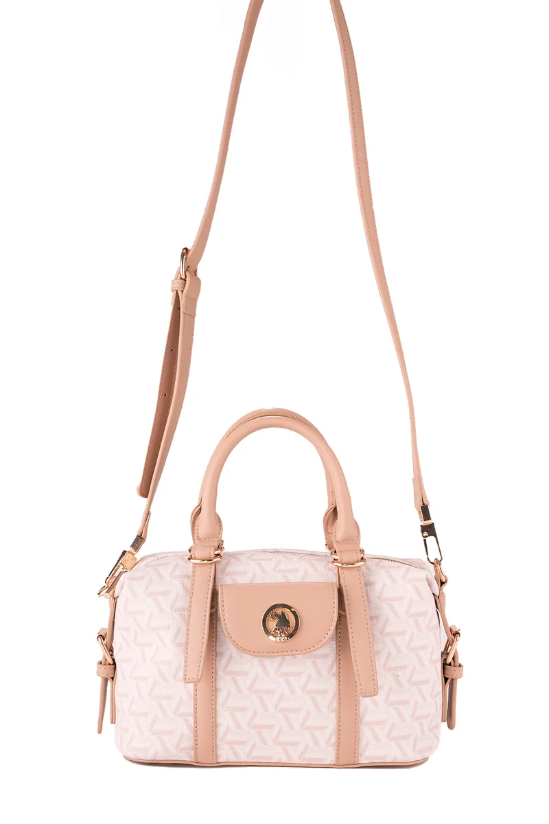 U.S. Polo Assn. Women's Leather Large Hobo Tote Shoulder Bag