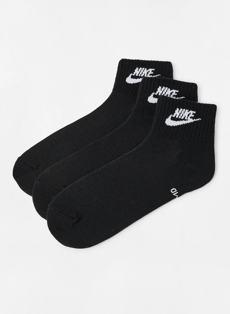 Essential Ankle Socks 3-Pack