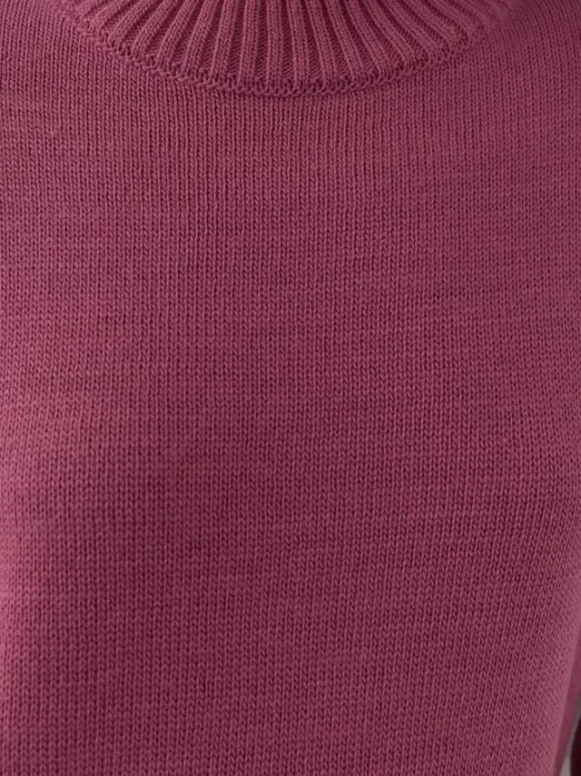Crew Neck Cozy Sweater – image 7