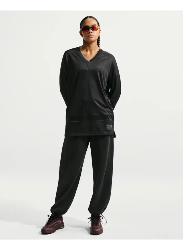 Nike Sportswear Black Jersey Tunic Top for Women – image 3