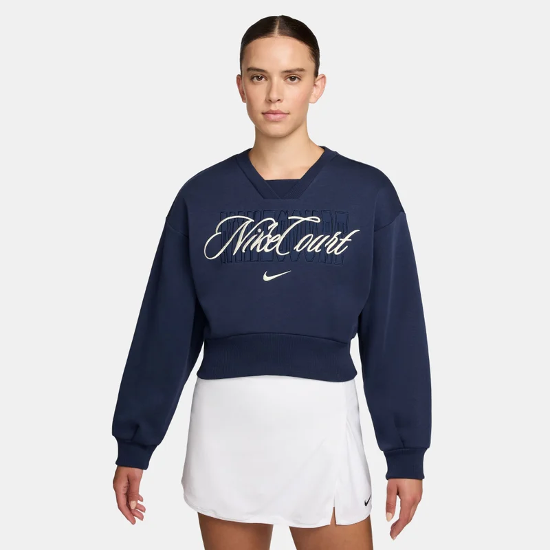 Women's NikeCourt Tennis Fleece Sweatshirt