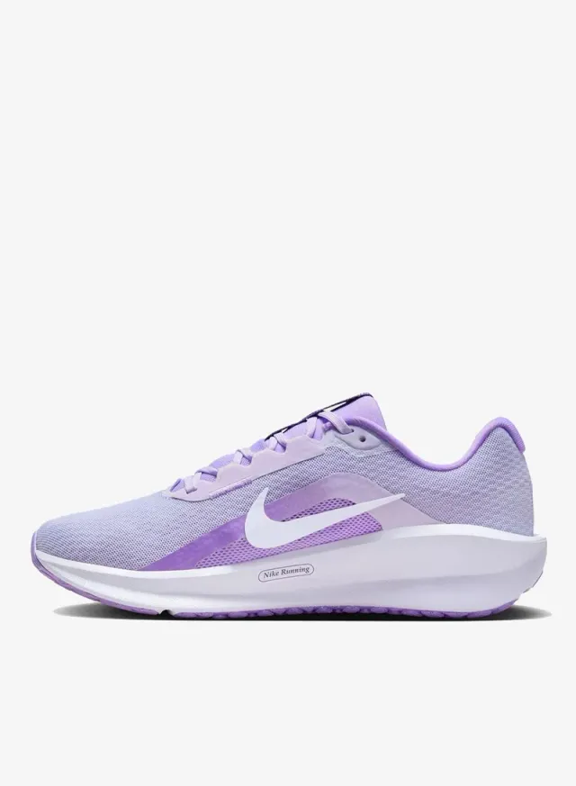 Women's Running Shoes - Barely Grape/White-Lilac - Lace-Up - Cushioned Sole – image 2