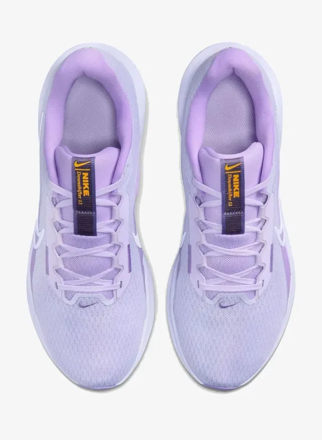 Women's Running Shoes - Barely Grape/White-Lilac - Lace-Up - Cushioned Sole – image 5