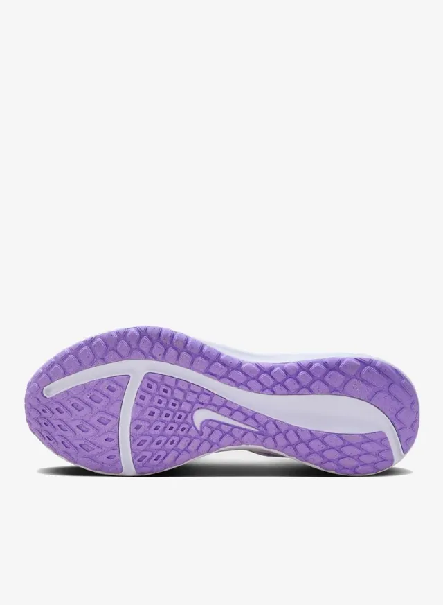 Women's Running Shoes - Barely Grape/White-Lilac - Lace-Up - Cushioned Sole – image 6