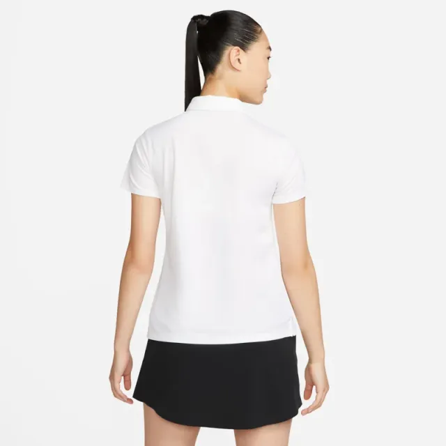 Women's Golf Polo Shirt - White, 4-Button, Dri-FIT, Lightweight, 100% Polyester – image 5