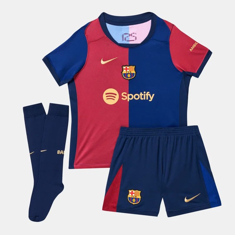 Kids FC Barcelona 24/25 Home Kit