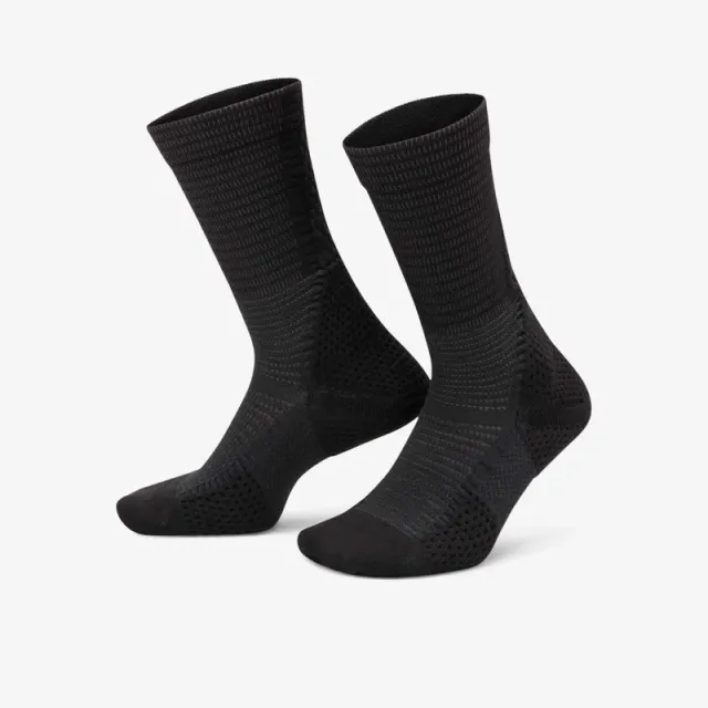 Unisex Training Crew Socks - Black, Dri-FIT ADV, Cushioned, Unicorn Graphic