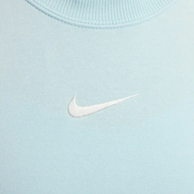 سويت شيرت بلوفر نسائي Nike Phoenix Fleece - أزرق – صورة 4