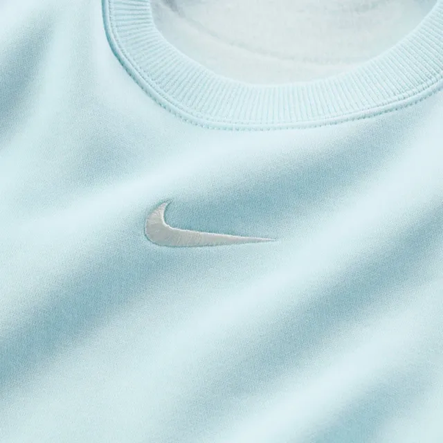 سويت شيرت بلوفر نسائي Nike Phoenix Fleece - أزرق – صورة 7