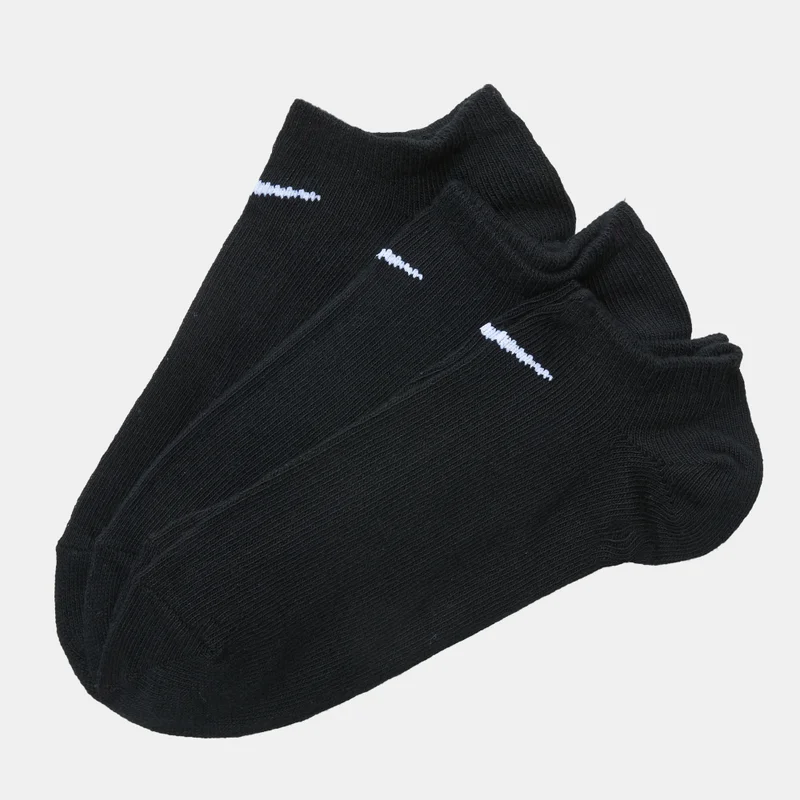 3-Pack No Show Trainer Socks