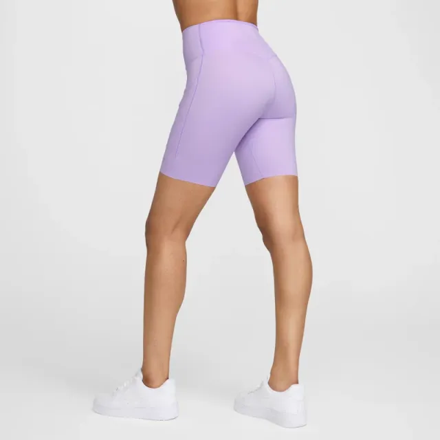 Women's Mid-Rise Biker Shorts with Six Pockets – image 2