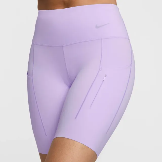 Women's Mid-Rise Biker Shorts with Six Pockets – image 4