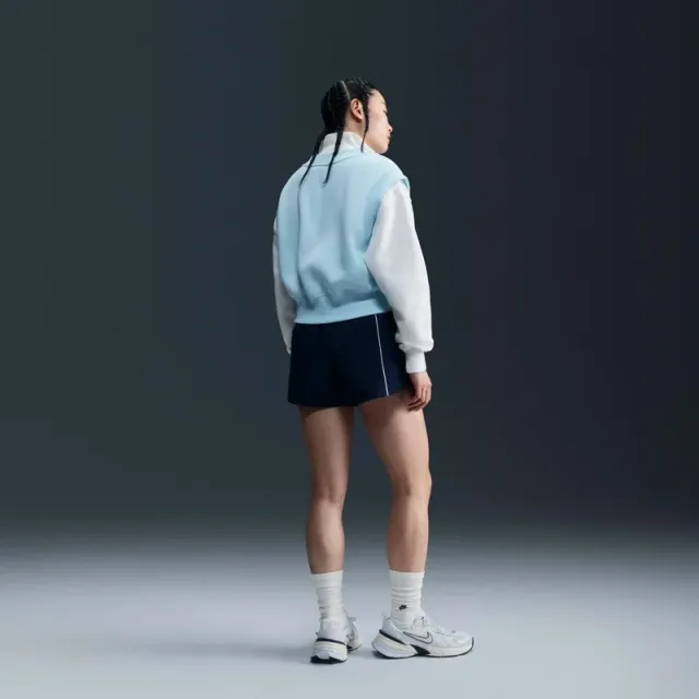 Nike Phoenix Fleece Half-Zip Sweatshirt for Women - Blue – image 5
