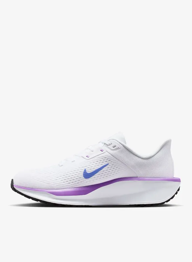 Nike Quest 6 Running Shoes for Women - White/Sapphire/Black/Bright Violet – image 2