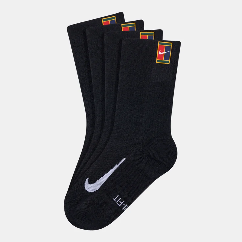 Court Multiplier Cushioned Tennis Crew Socks 2-Pack