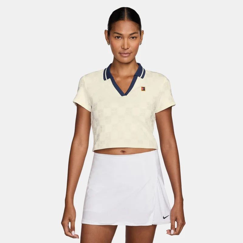 Nike Dri-FIT Women's Cropped Tennis Polo