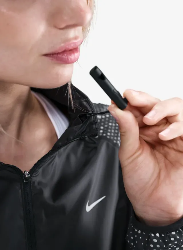 Nike Tempo Repel Running Jacket for Women - Black with Reflective Silver – image 5