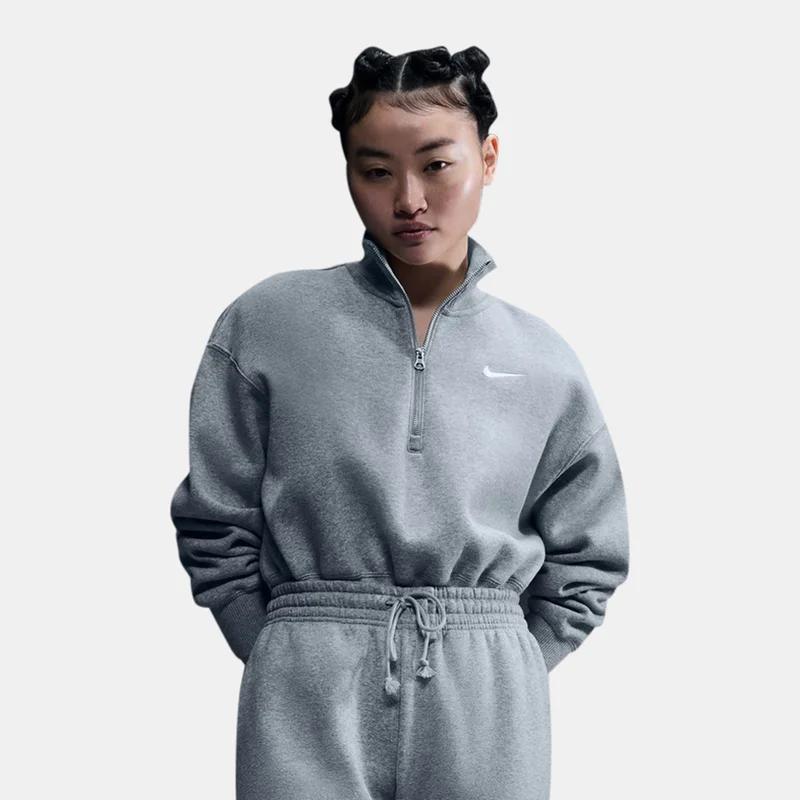 Women's Phoenix Fleece Cropped Half-Zip Sweatshirt