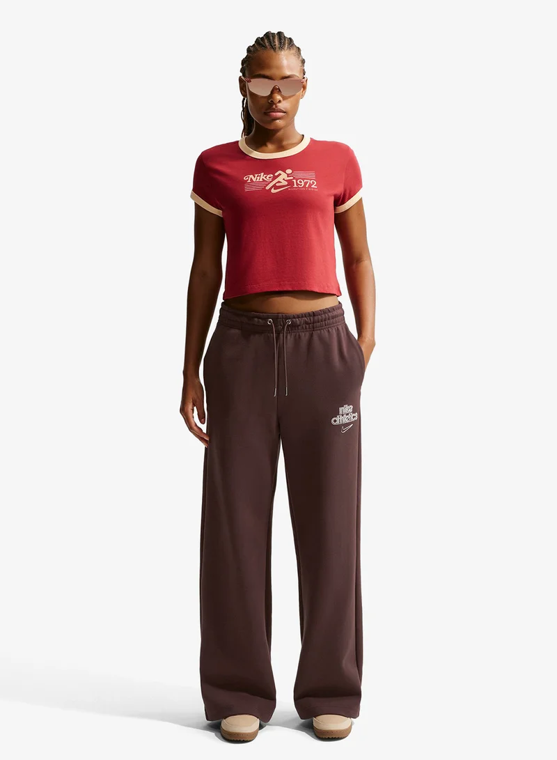 Phoenix Fleece High-Rise Wide Sweatpants
