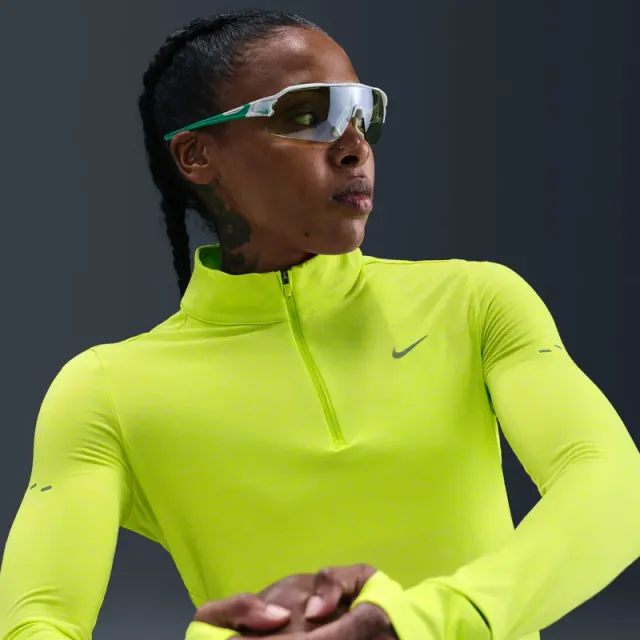 Women's Swift Dri-FIT UV 1/4-Zip Running Top – image 3