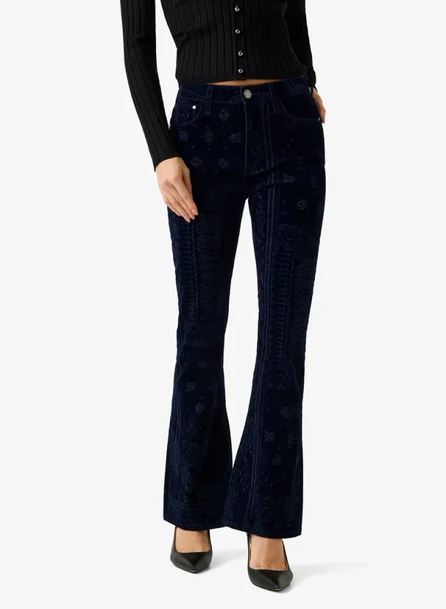 High Waist Flare Bootcut Jeans