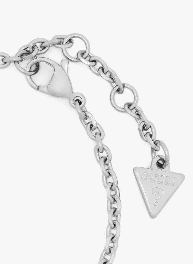 Pave Heart Chain Bracelet – image 4