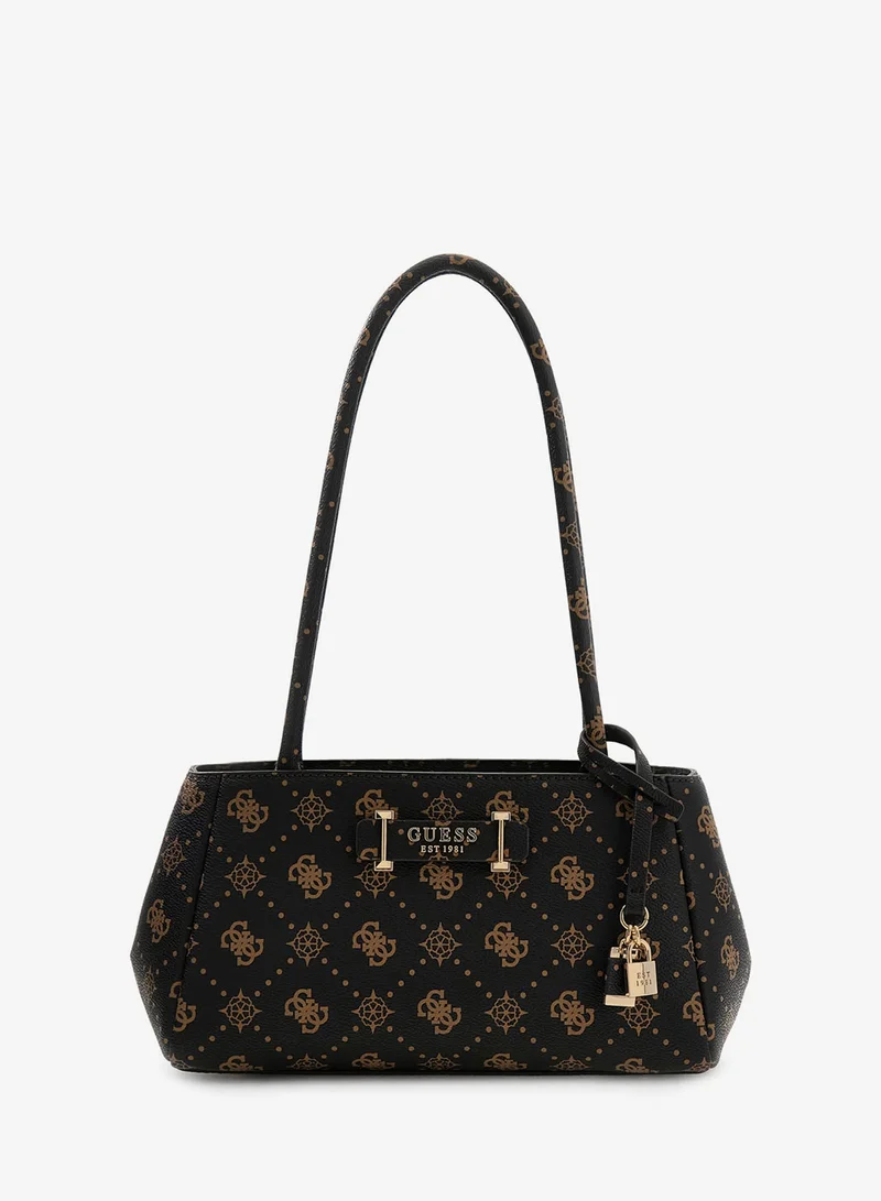 Carrie Logo Satchel Bag