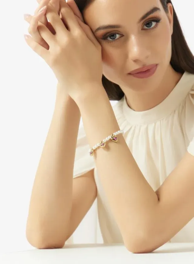سوار سلسلة قلوب متعددة – صورة 4