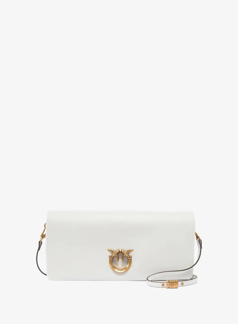 Love Bag Click Soft Medium Crossbody Clutch