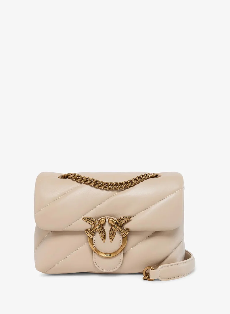 Small Puff Quilted Love Bag