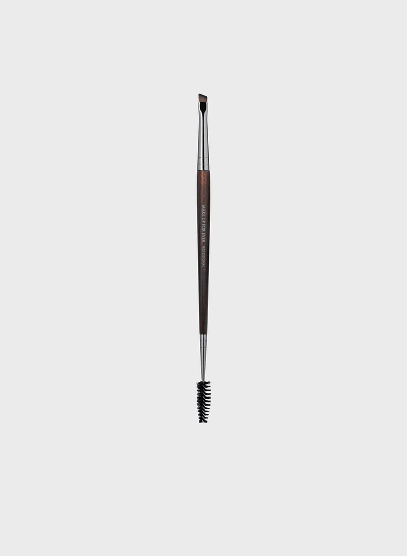 Angled Double-Ended Eyebrow & Eyelash Brush