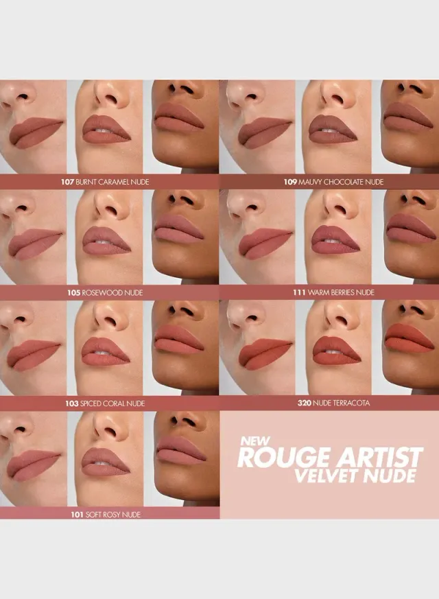 Velvet Finish Lipstick in Nude Brown Shade - Comfortable Wear – image 5