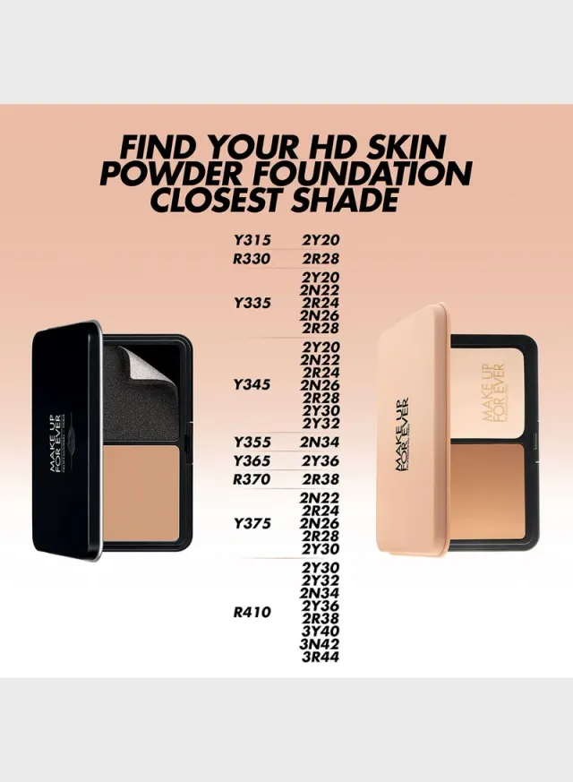 HD Skin Powder Foundation 3Y52 Warm Chestnut – image 4