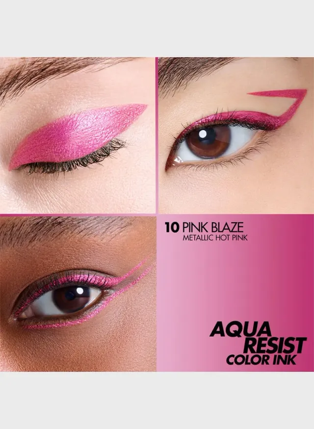 Liquid Eyeliner - Pink Blaze - 24-Hour Waterproof Formula – image 3