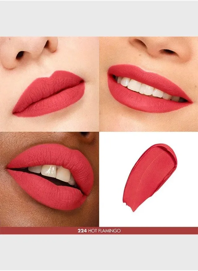 Matte Lipstick - Hot Flamingo Shade - Long-Lasting Formula – image 3