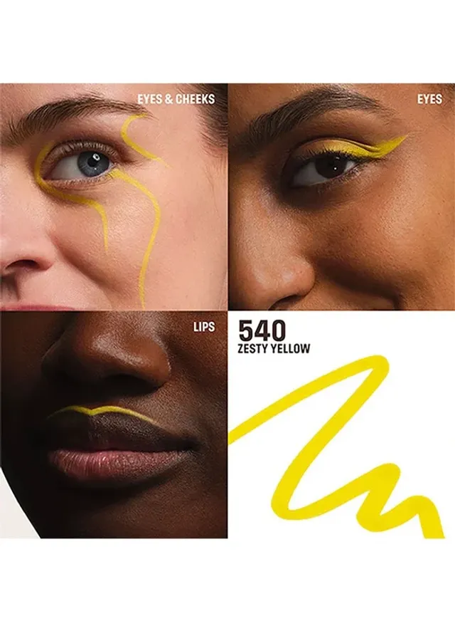 (قلم رصاص فني مطفي - 540 (أصفر ساطع – صورة 3
