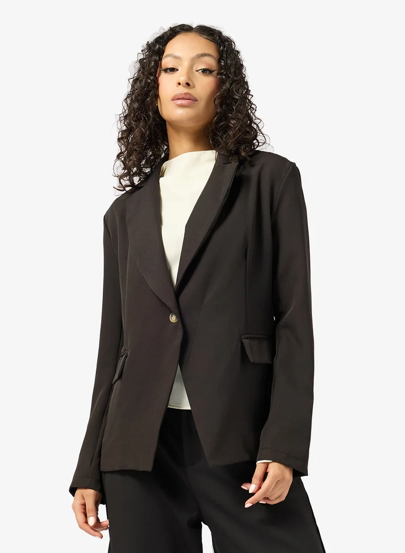 Structured Longline Blazer