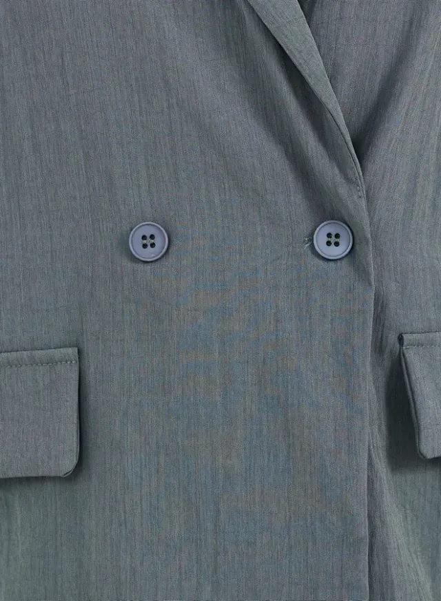 Oversized Double Breasted Blazer – image 4