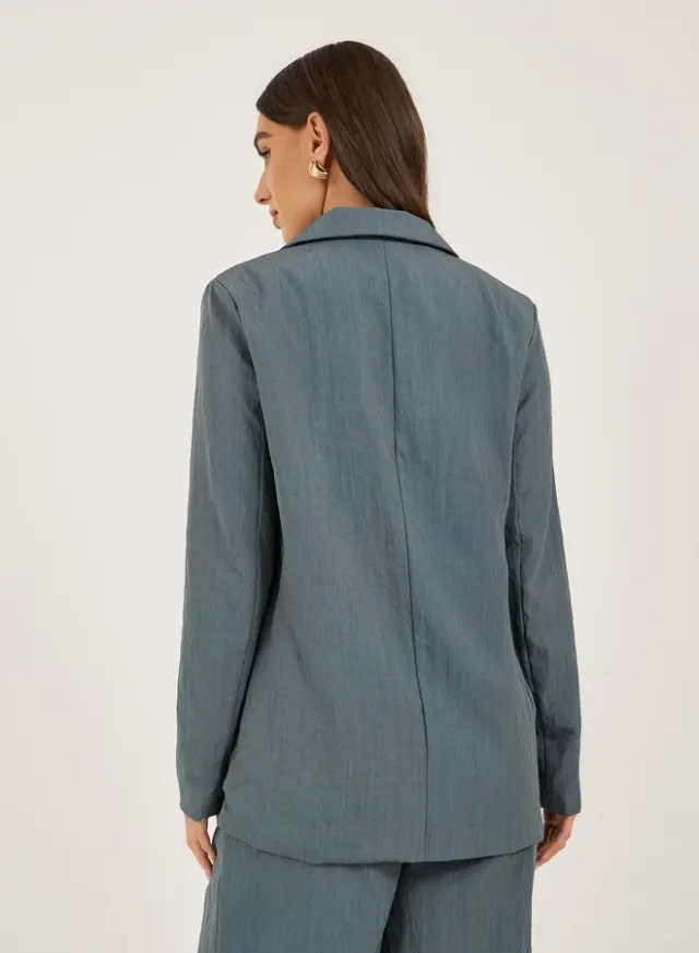 Oversized Double Breasted Blazer – image 5