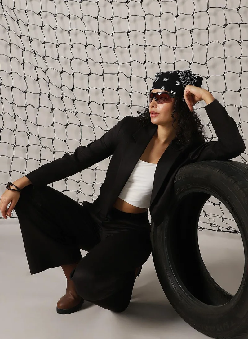 Women's Infinity Cotton Blend Oversized Blazer