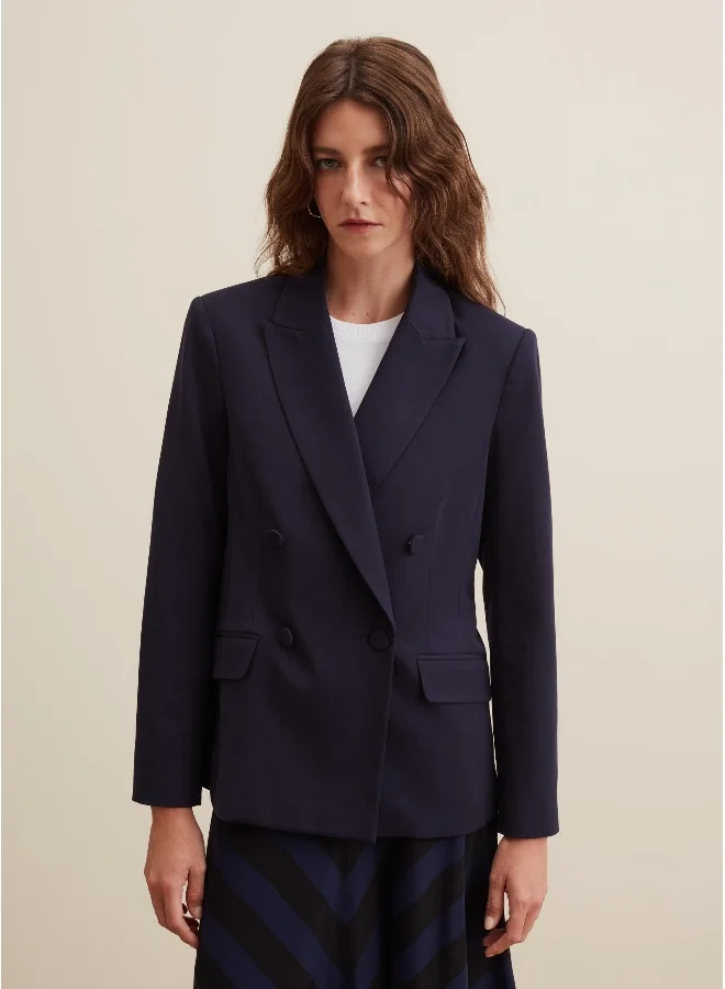 Double-Breasted Blazer